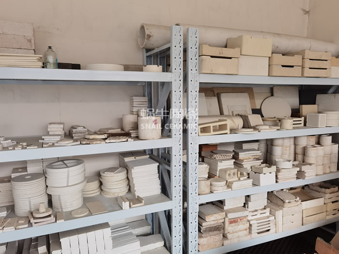 蝸牛陶瓷樣本展示